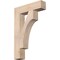 Ekena Millwork Westlake Block Smooth Bracket, Douglas Fir, 3 1/2"W x 16"D x 24"H BKT04X16X24WTL05SDF - alternate 1